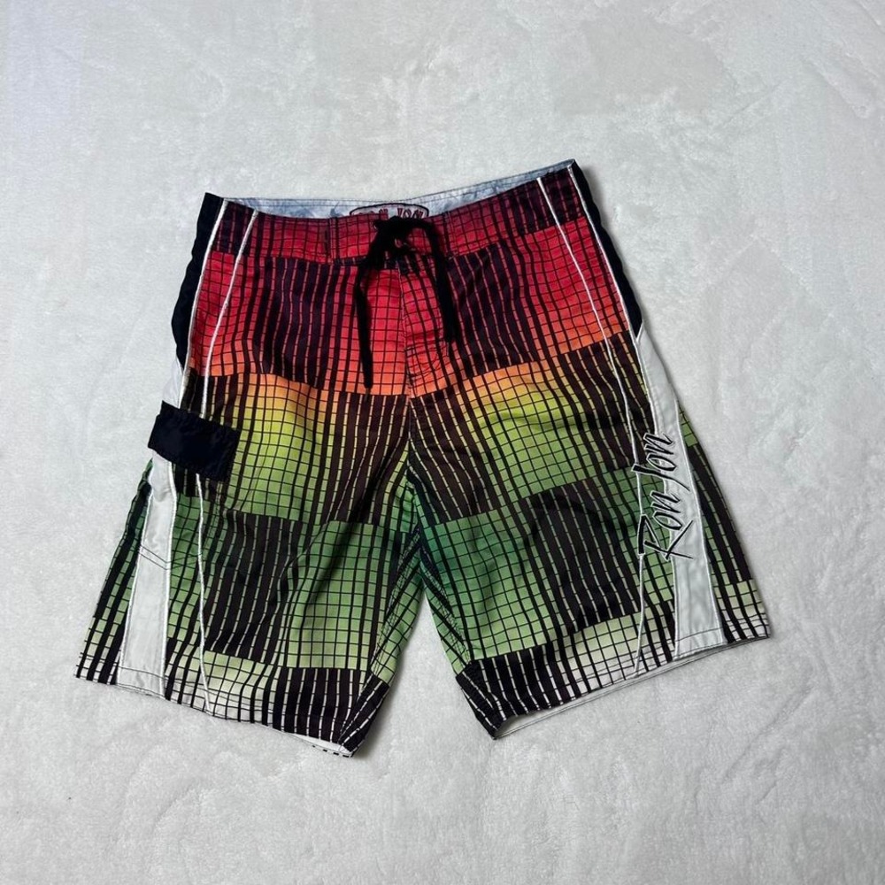 Ron Jon Surf Shop multicoloured board shorts‎ Size 31 #surf #beachwear
